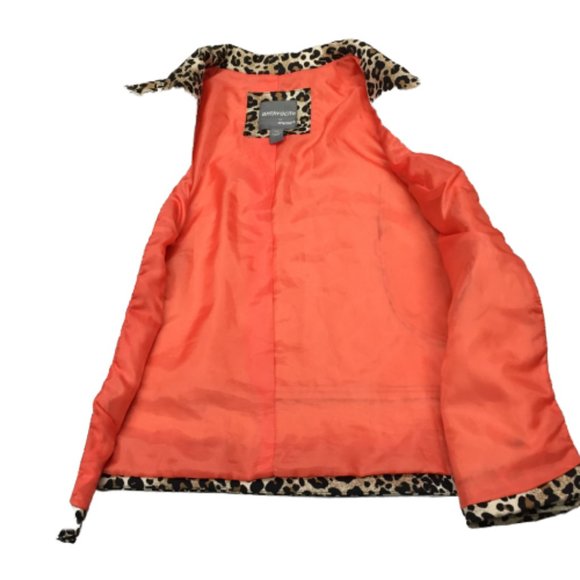 Anthracite by Muse Size 14 Leopard Print Jacket - Picture 10 of 11